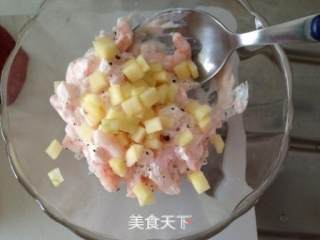 Trial Report of Chobe Series Products-arctic Shrimp Apple Salad recipe