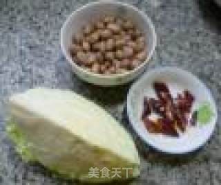 Stir-fried Cabbage with Peanuts recipe