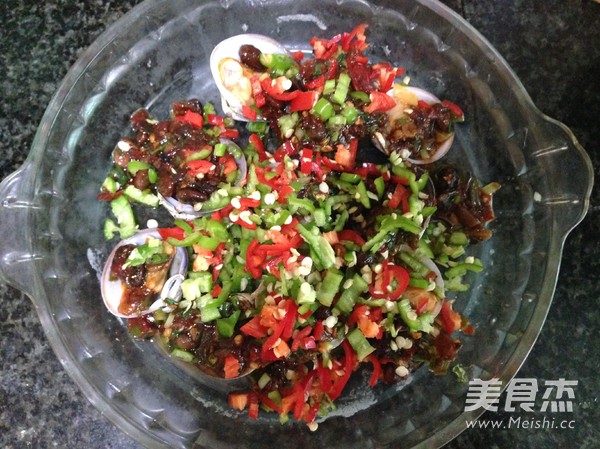 Green Clam with Black Soy Sauce recipe