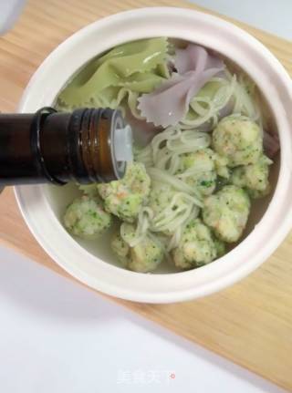 Shrimp Ball Noodle Soup recipe
