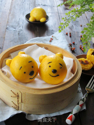 [jiangsu] Let The Steamed Buns Sprout Up-pooh Bean Paste Steamed Buns recipe