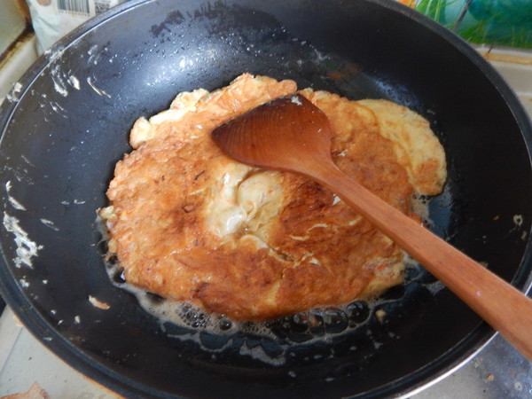 Fried Egg with Oyster Mushroom recipe