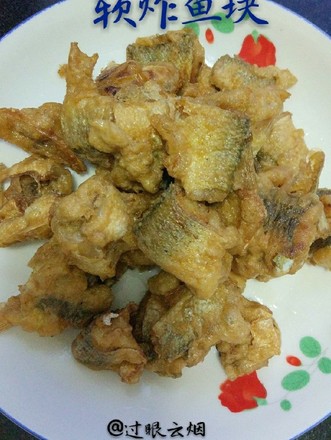 Soft Fried Fish Nuggets recipe