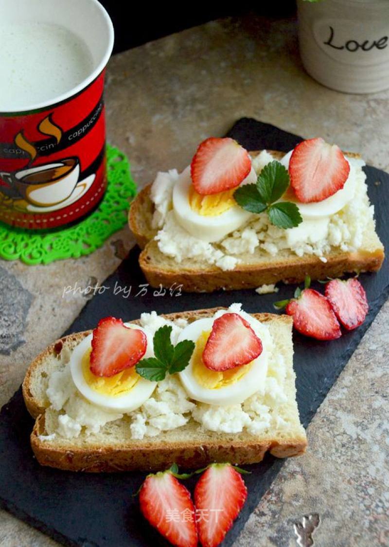 Open Cheese Sandwich recipe