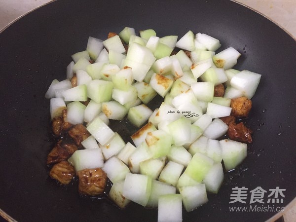 Roast Pork with Winter Melon Sauce recipe