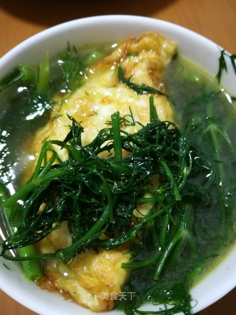 Cumin and Egg Soup recipe