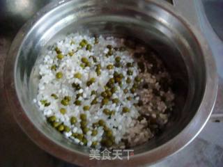 Rice and Mung Bean Porridge recipe