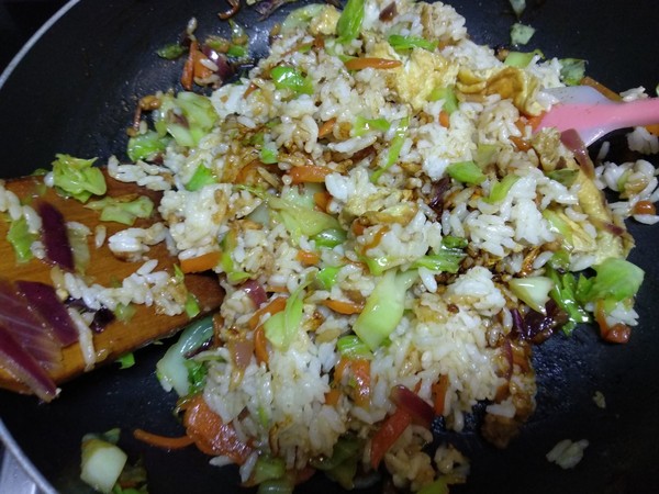 Simple Quick Fried Rice with Egg recipe