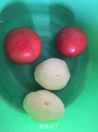 Tomato and Potato Pork Rib Soup recipe