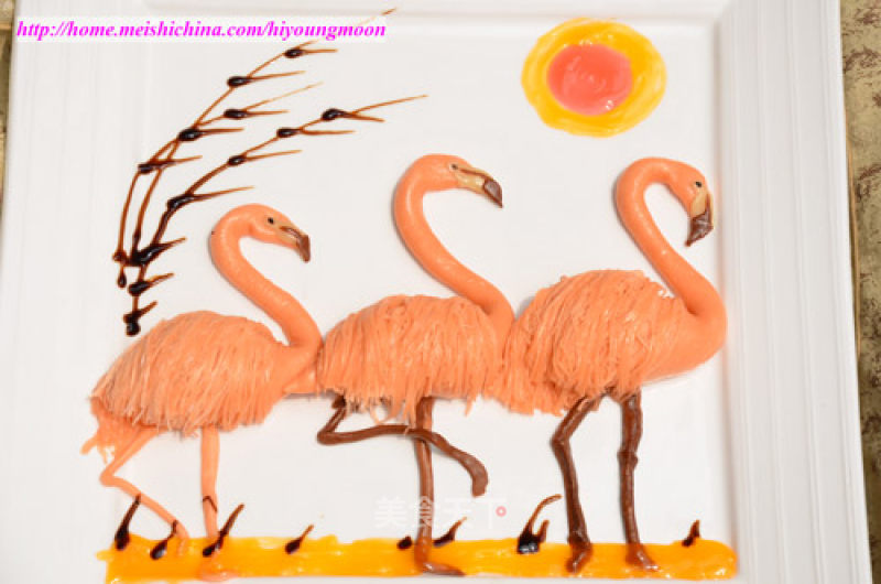 Design and Pastry ------ Flamingo recipe
