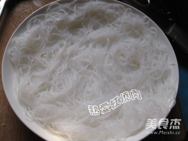 Steamed Shrimp with Enoki Mushroom Vermicelli recipe