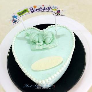 #新良第一节烤大赛#love Baby Mousse Cake recipe