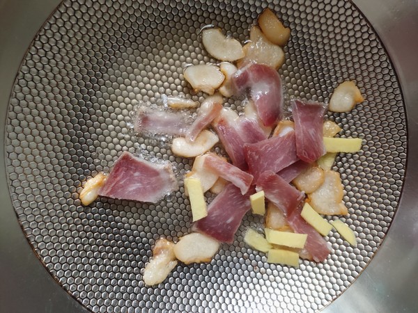 Bacon Winter Bamboo Shoots recipe