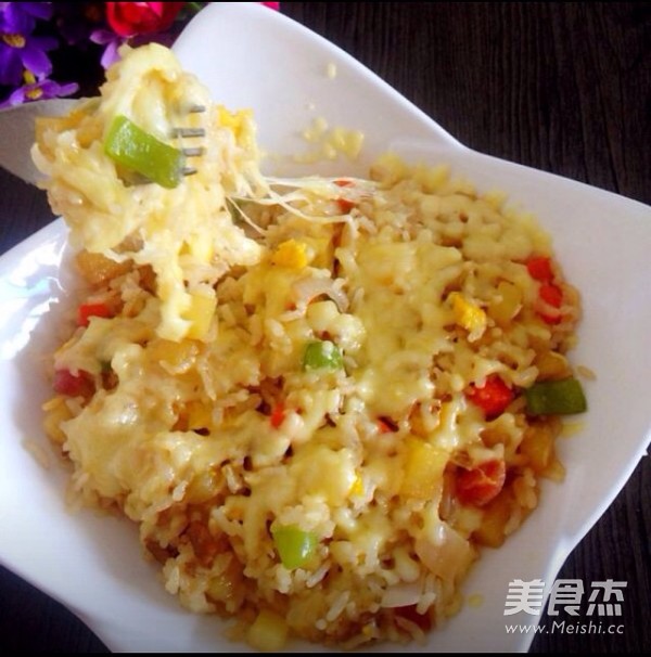 Cheese Baked Rice recipe