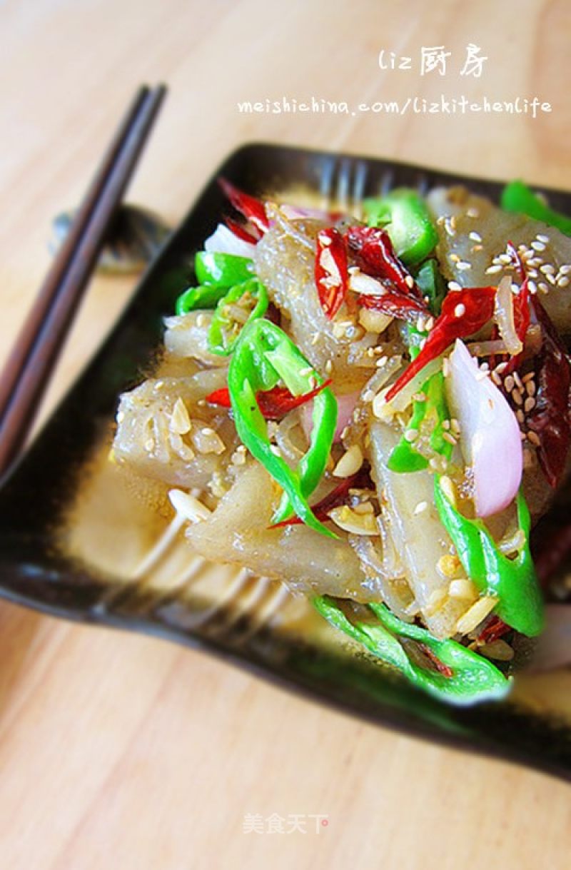 Hebei Snacks-{spicy Fragrant Fried Skin Dregs} recipe