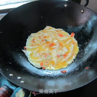 Shredded Cabbage Omelette recipe