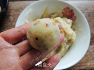 Onion Bacon Potato Cake recipe