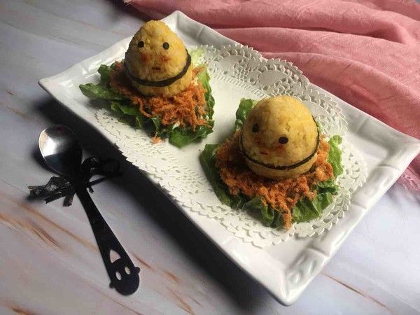 Ugly Cute Chicken Rice Ball recipe