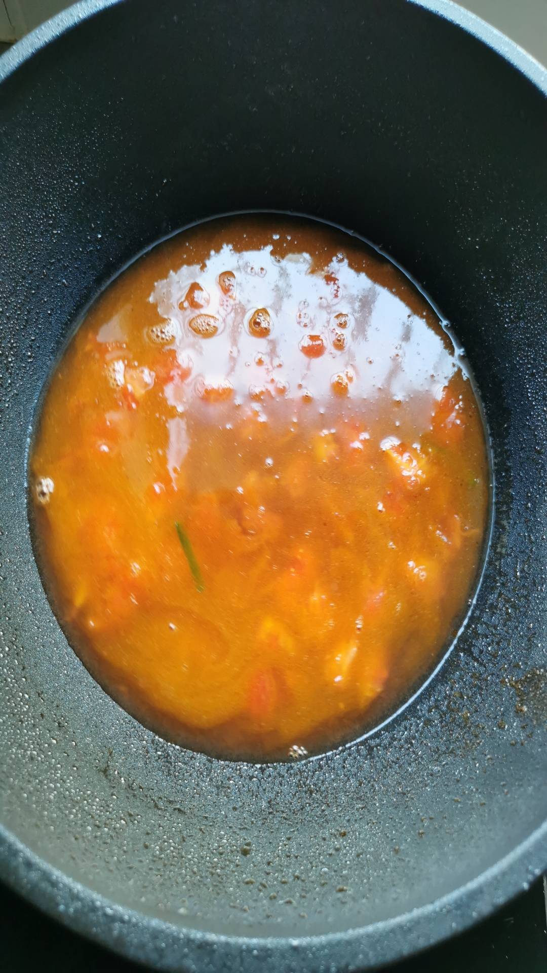 Beef Soup with Enoki Mushroom and Tomato recipe