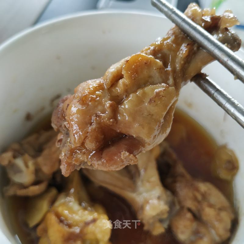 Office Gourmet Time~chicken Legs in Microwave Sauce
