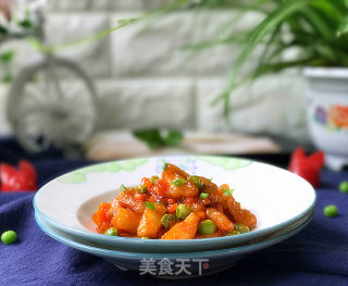 Pollock in Tomato Sauce#宝宝辅食# recipe