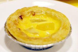 Yellow Peach Egg Tart recipe