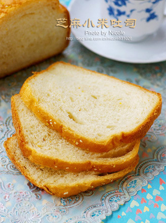 Sesame Millet Toast recipe