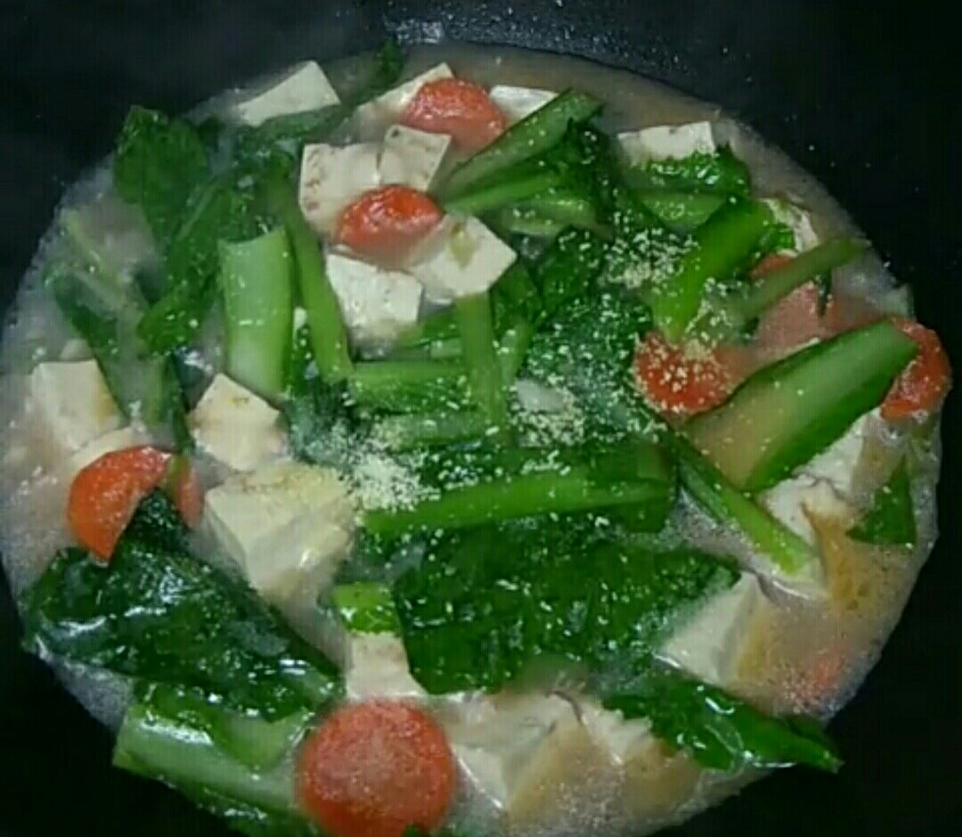 Shrimp Paste Stewed Tofu recipe