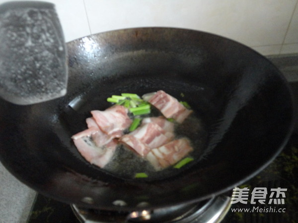 Stir-fried Cauliflower with Bacon recipe