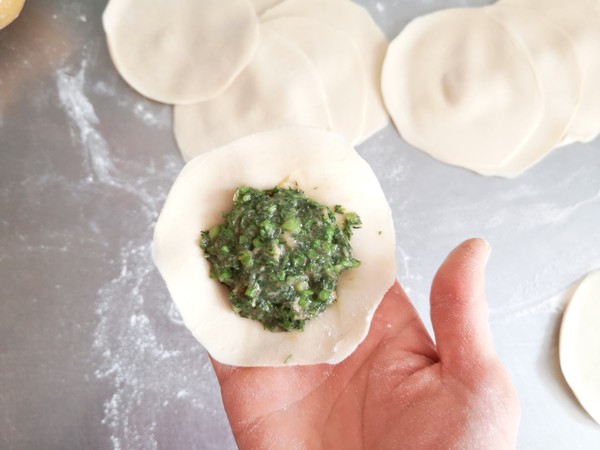 Spring Delicacy, Unmissable Delicacy, Steamed Dumplings with Fennel Meat recipe