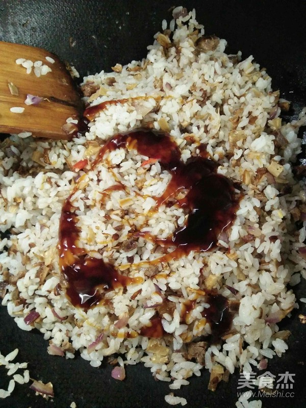 Fried Rice with Oyster Sauce recipe