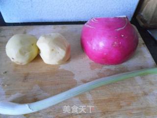 Potato and Carrot Sticks recipe