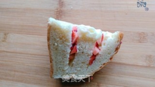 #四sessional Baking Contest and is Love to Eat Festival#strawberry Cheese Bag recipe