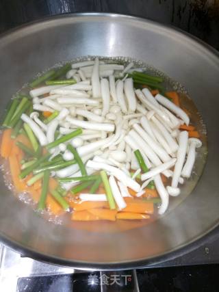 Vegetarian Fried Seafood Mushroom recipe