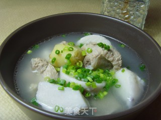 Taro Seed Steak Soup recipe