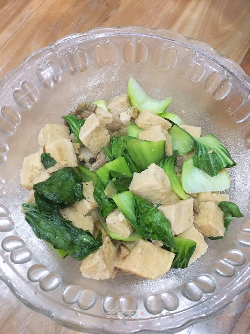 Frozen Tofu and Roasted Rape recipe