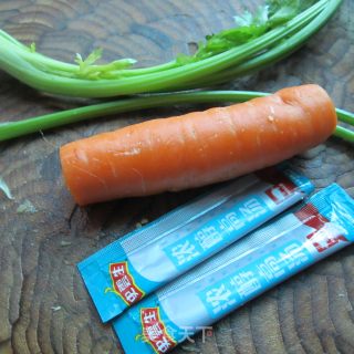 Celery and Carrot Shreds recipe