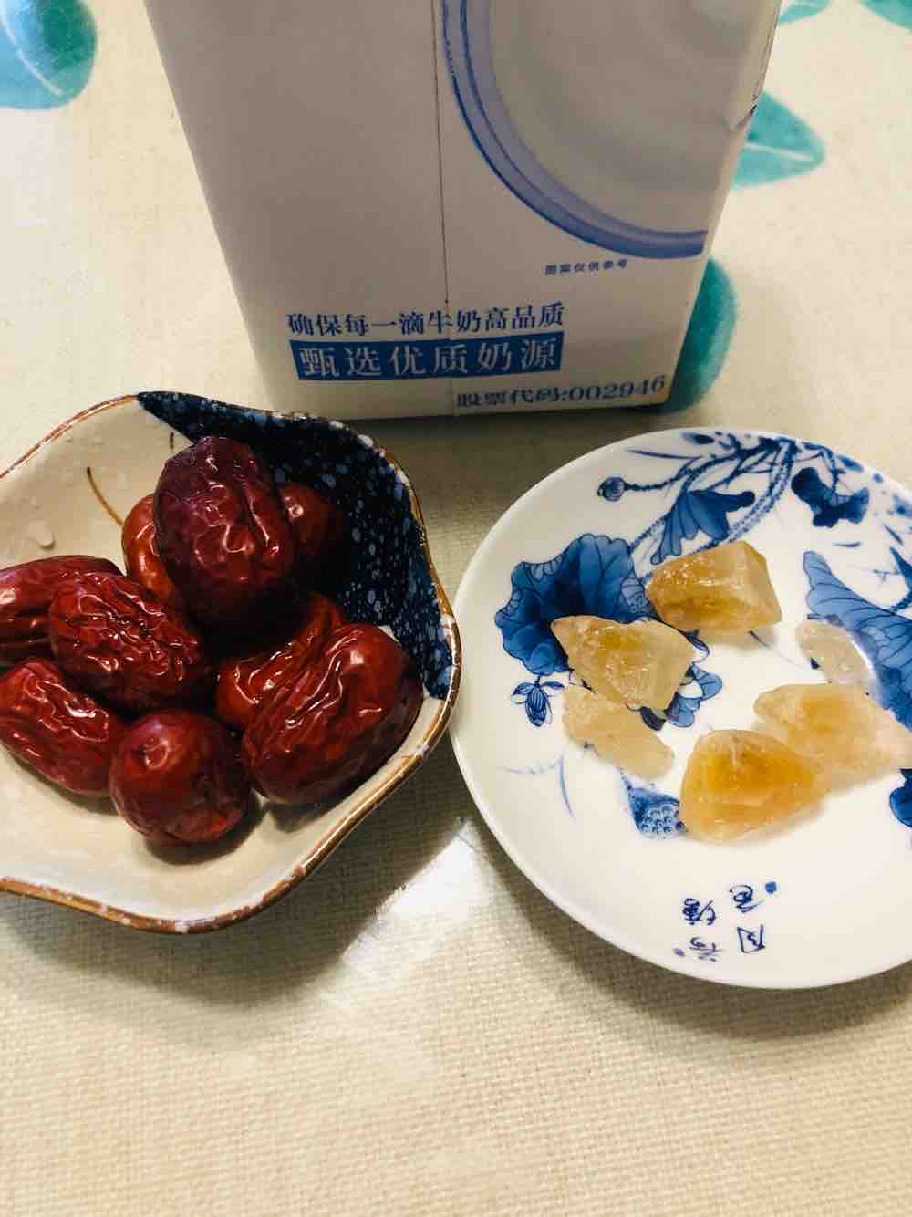 Milk and Red Dates Porridge recipe