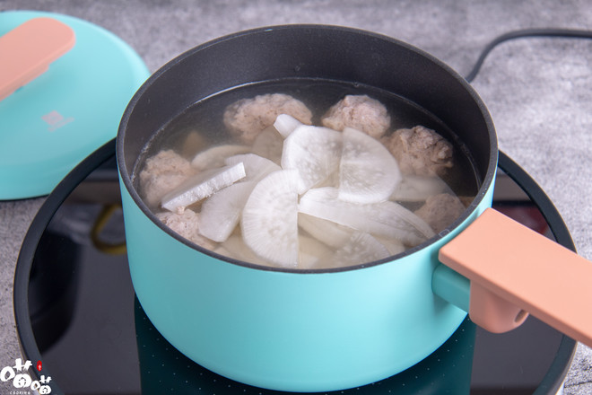 White Radish Meatball Soup recipe