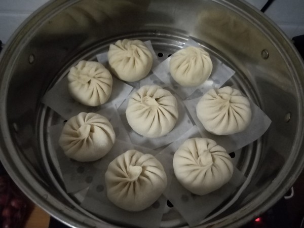 Vegetarian Radish Vermicelli Buns recipe