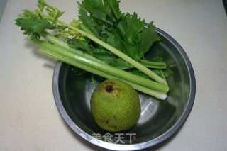 [beijing] Sweet Pear and Celery Juice recipe