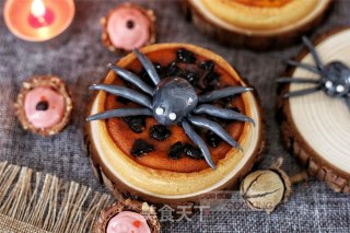 Halloween Spider Pumpkin Pie recipe