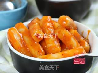 Fried Rice Cake recipe