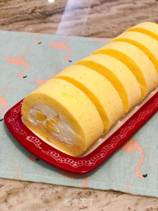 Mango Cake Roll recipe