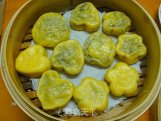 Golden Vegetarian Steamed Dumplings recipe