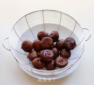 Roasted Chestnut in Casserole recipe