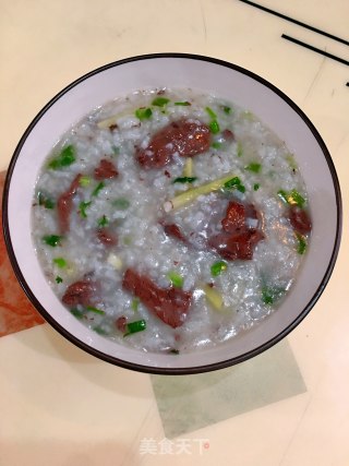 Pork Blood Porridge recipe