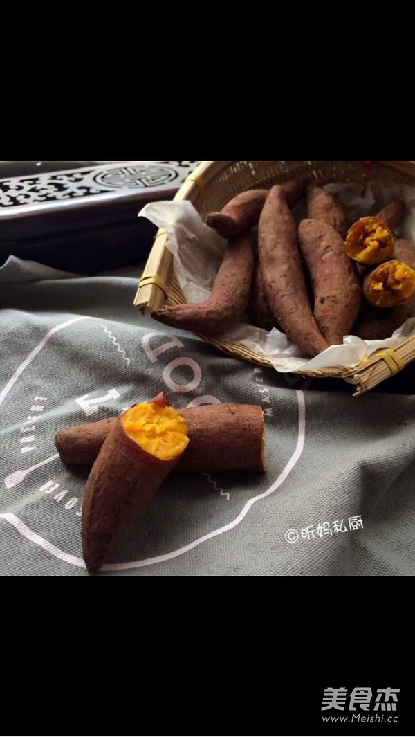 Microwave "roasted" Sweet Potatoes recipe