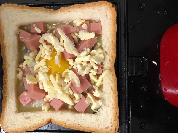 Cheese and Ham Sandwich recipe