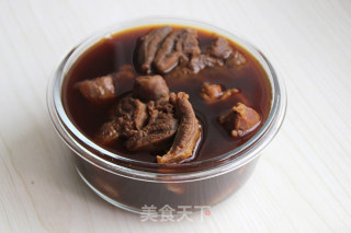 A Plate of Marinated Beef recipe